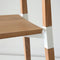 Parkdale Dining Chair  option White / W. Oak Natural
