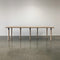Pier Dining Table  option Black / W. Oak White