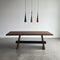Isthmus Dining Table  option Black / Walnut