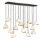 Nula Chandelier  option Shell White