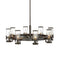 Reeve Chandelier  option Black Oxide