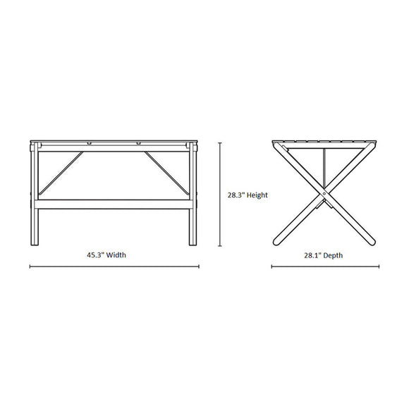 Carl Hansen and Son BM3670 Outdoor Dining Table - 2Modern