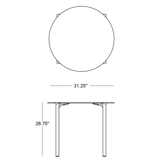 Quartz Dining Table (Set of 2)