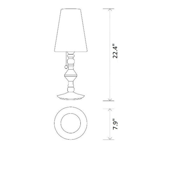 Belle de Nuit Table Lamp