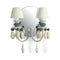Belle de Nuit 2 Lights Wall Sconce  option Black
