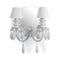 Belle de Nuit 2 Lights Wall Sconce  option White