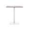 Abstrakt Mona Square Table  option White