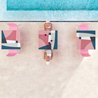 Abstrakt Mona Square Table