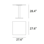 Abstrakt Mona Square Table
