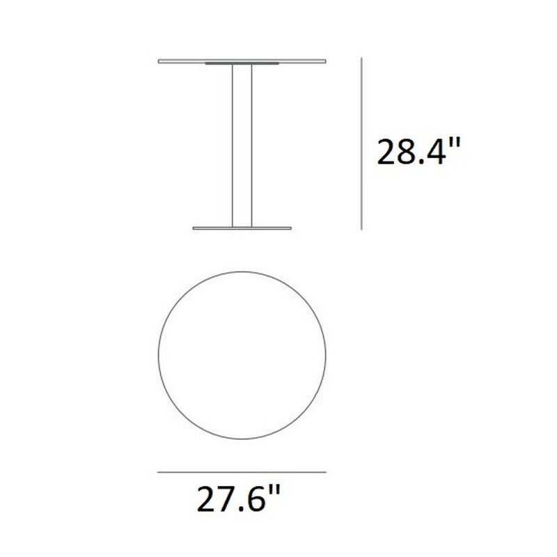 Abstrakt Mona Round Table