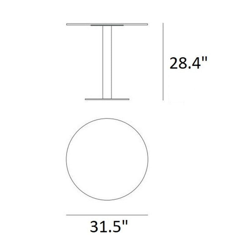 Abstrakt Mona Round Table