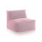 Mareta Lounge Chair  option Hexagon Pink