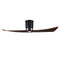Lindsay LED Ceiling Fan  option Matte Black / Walnut