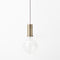 Angle Pendant Light  option Brass