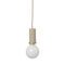 Angle Pendant Light  option Cashmere