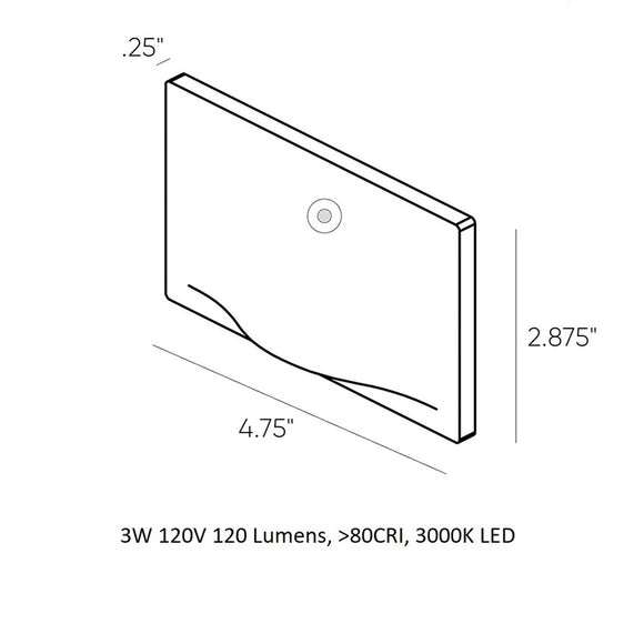 LED Indoor / Outdoor Step Light 6D