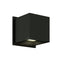 LED Outdoor Wall Sconce 1D  option Black