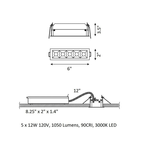 Multi-Spot Recessed Downlight