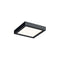 LED Square Outdoor Flush Mount  option Black