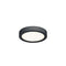 LED Round Outdoor Flush Mount  option Black