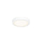 LED Round Outdoor Flush Mount  option White