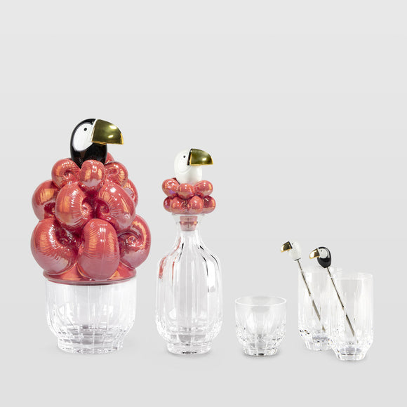 Toucan Glass Bottle