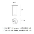 Calumet Outdoor Flush Mount