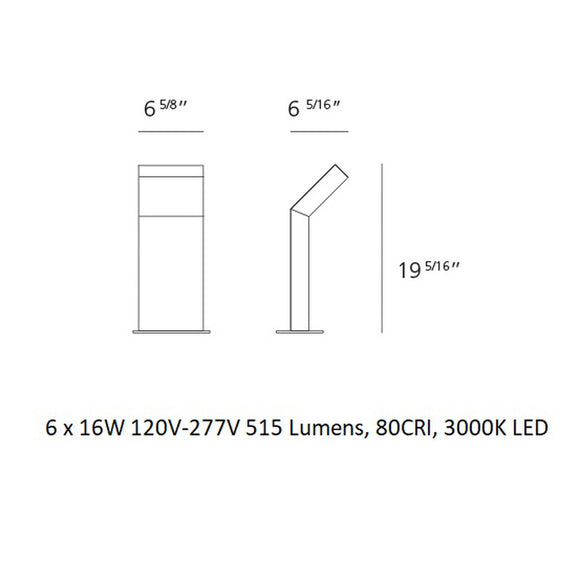 Chilone Up Outdoor Bollard