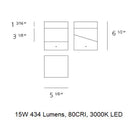 Tetragono Outdoor Wall Light