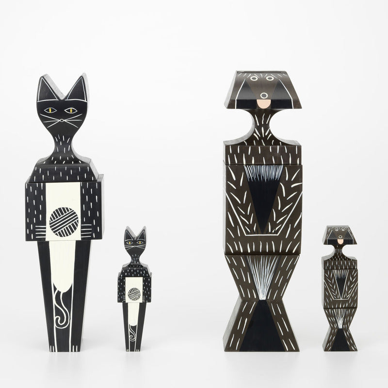 Wooden Doll Cat