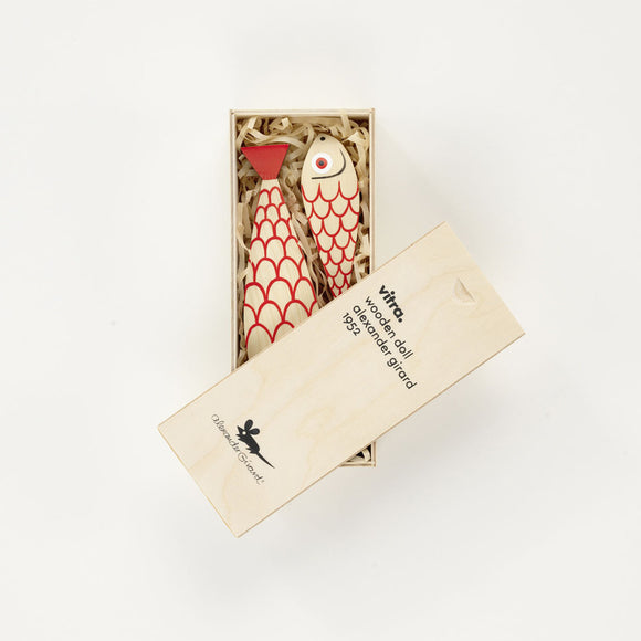 Vitra Wooden Doll Mother Fish and Child - 2Modern