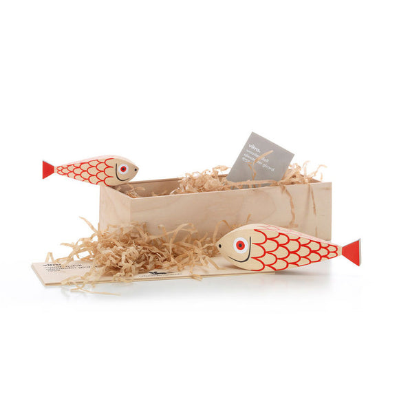 Vitra Wooden Doll Mother Fish and Child - 2Modern