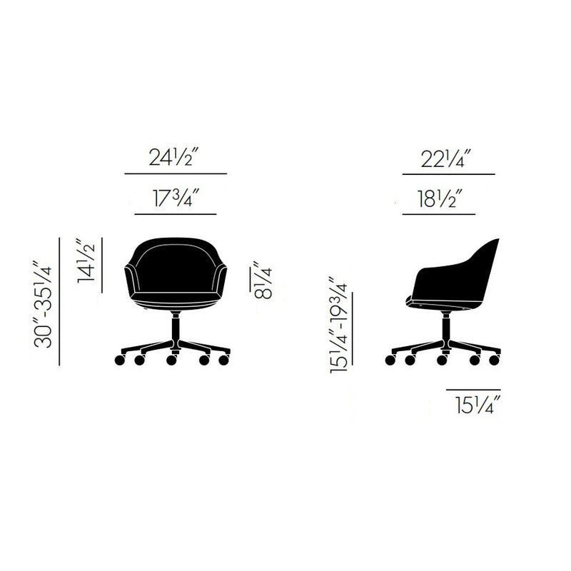Softshell Chair with Five-Star Base