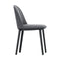 Softshell Side Chair  option Plano Sierra Grey/Nero
