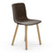 HAL Wood Chair  option Chocolate