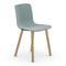 HAL Wood Chair  option Ice Grey