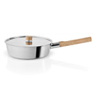 Nordic Kitchen Stainless Steel Saute Pan with Lid