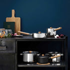 Nordic Kitchen Stainless Steel Saute Pan with Lid