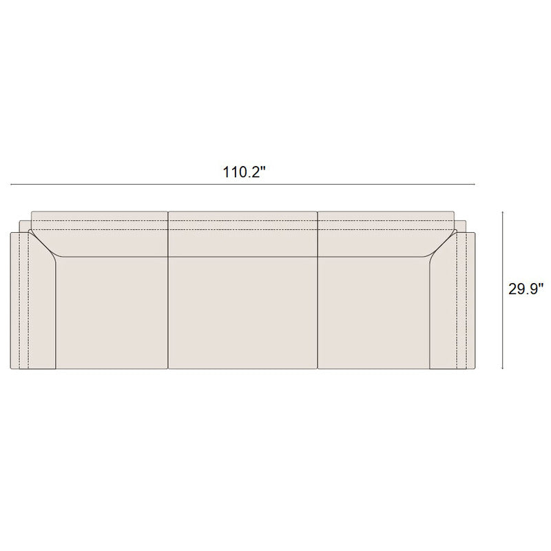 Wonder 3-Seater Sofa