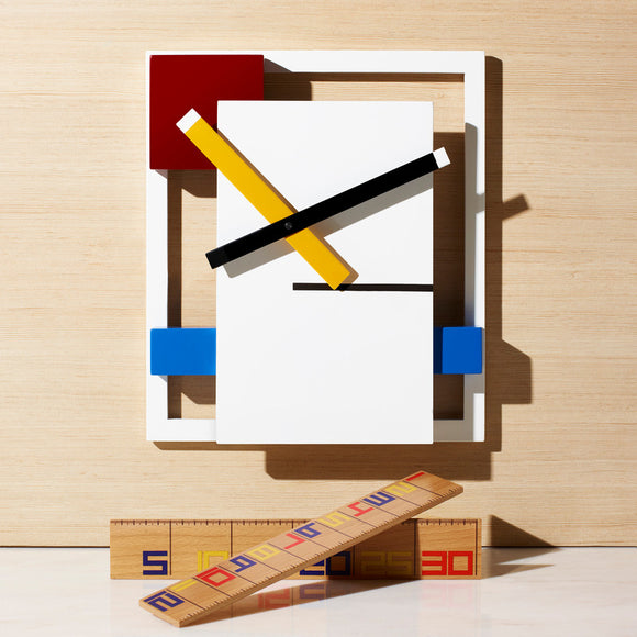 De Stijl Wall Clock