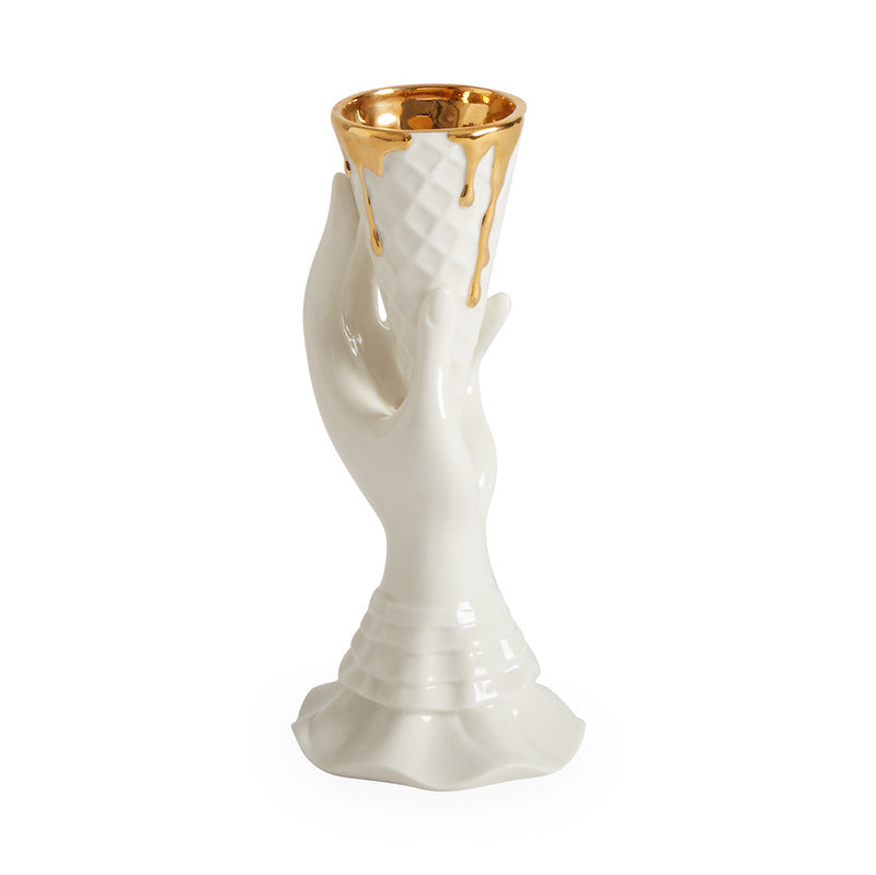 Jonathan Adler Gilded Muse I-Scream Vase - 2Modern