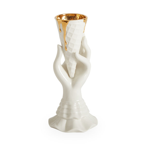 Gilded Muse I-Scream Vase