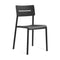 Outo Side Chair  option Black