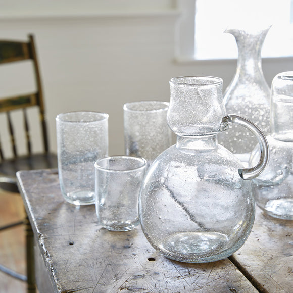 Seeded Glassware Glass (Set of 4)