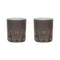 Rialto 12-Ounce Old Fashion Glass (Set of 2)  option Warm Gray