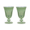 Rialto 10-Ounce Tulip Glass (Set of 2)  option Pale Sage