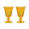 Rialto 10-Ounce Tulip Glass (Set of 2)  option Saffron