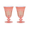 Rialto 10-Ounce Tulip Glass (Set of 2)  option Salmon