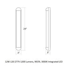 Radio LED Bathroom Vanity Light