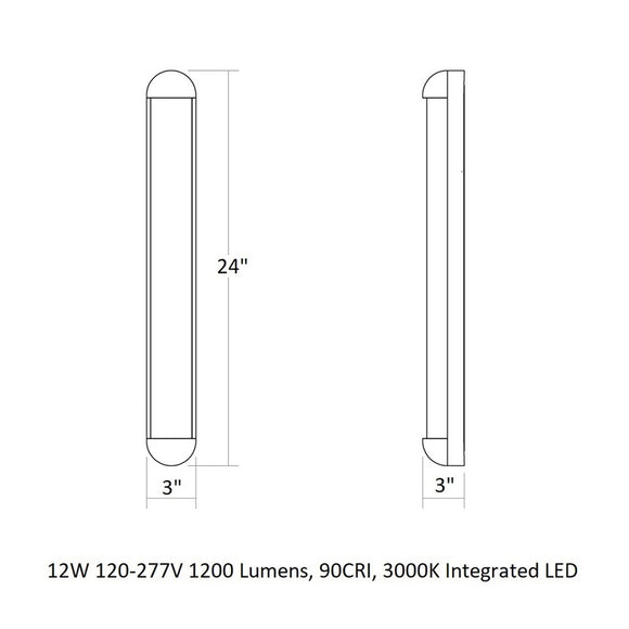 Radio LED Bathroom Vanity Light